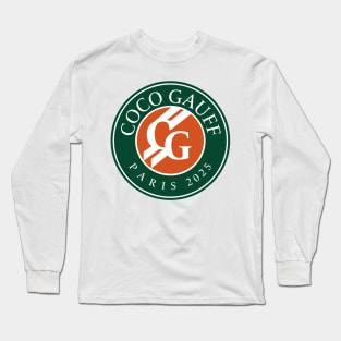 Coco Gauff Paris 2025 Long Sleeve T-Shirt